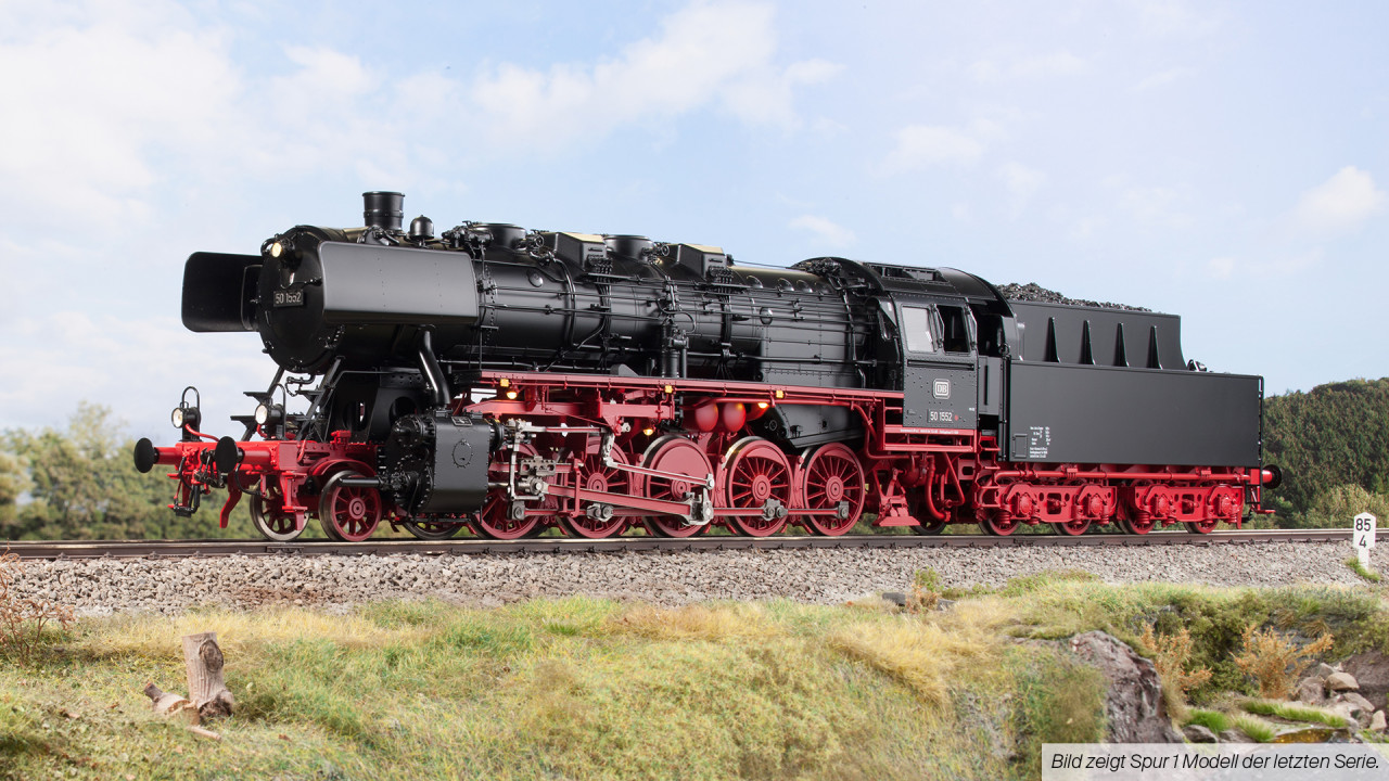 KM1 105069 DB Dampflok BR 50 1552 Ep.3b