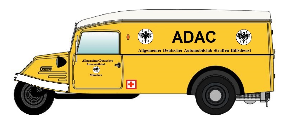NA88203 Goliath GD750 Kombinationswg. ADAC