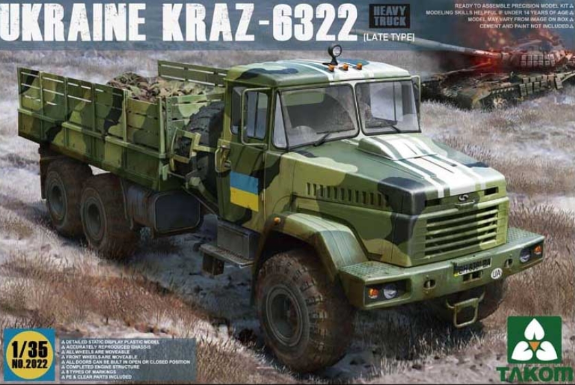 2022 Ukraine KrAz-6322 Heavy Truck