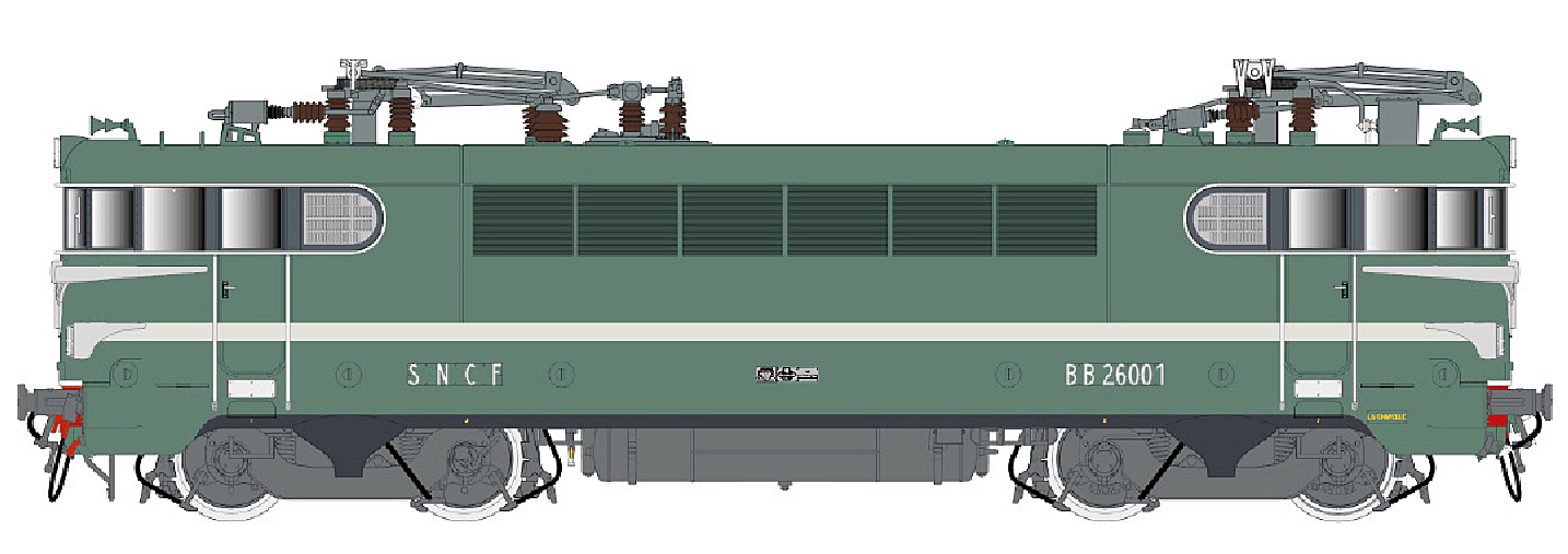 10234 SNCF E-Lok Serie BB 26000 Ep.3d