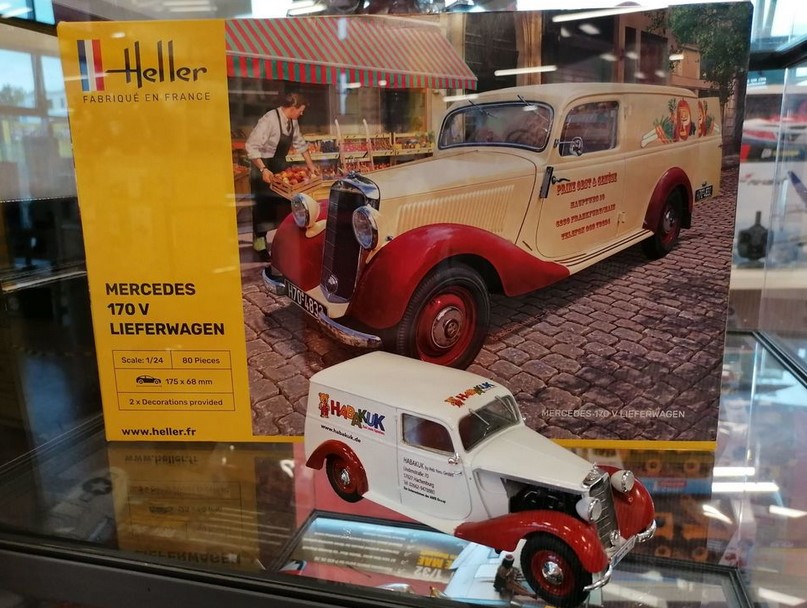 Heller 56736 STARTER KIT MB 170 Lieferwagen