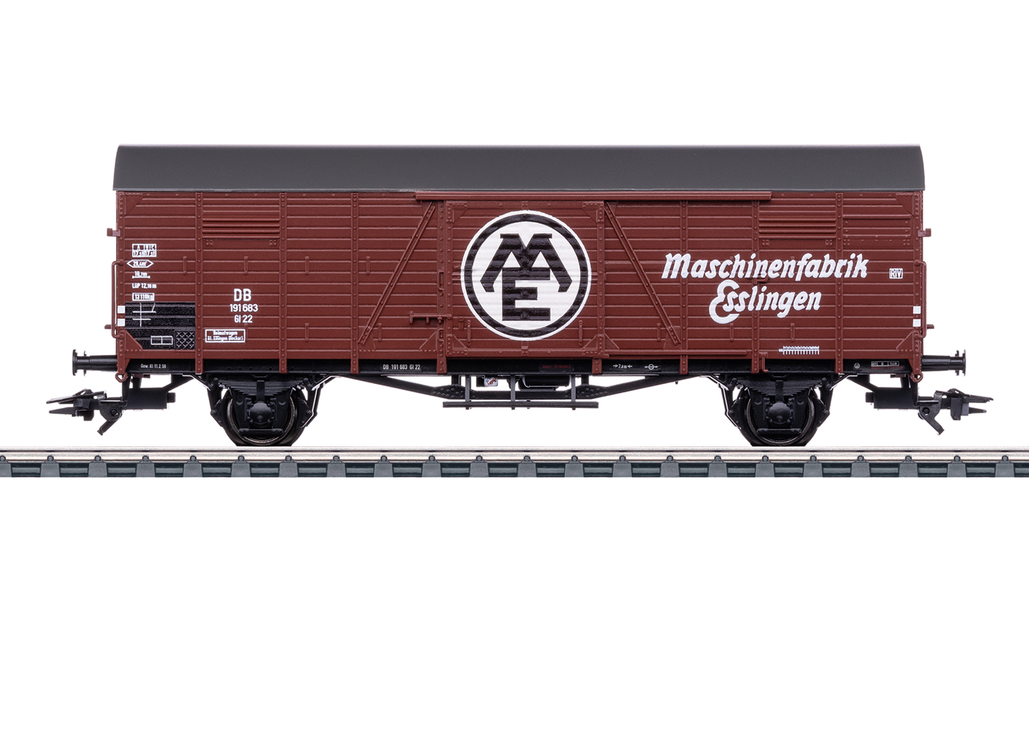46591 DB ged. Güterwg. "Masch.f Esslingen" Ep3