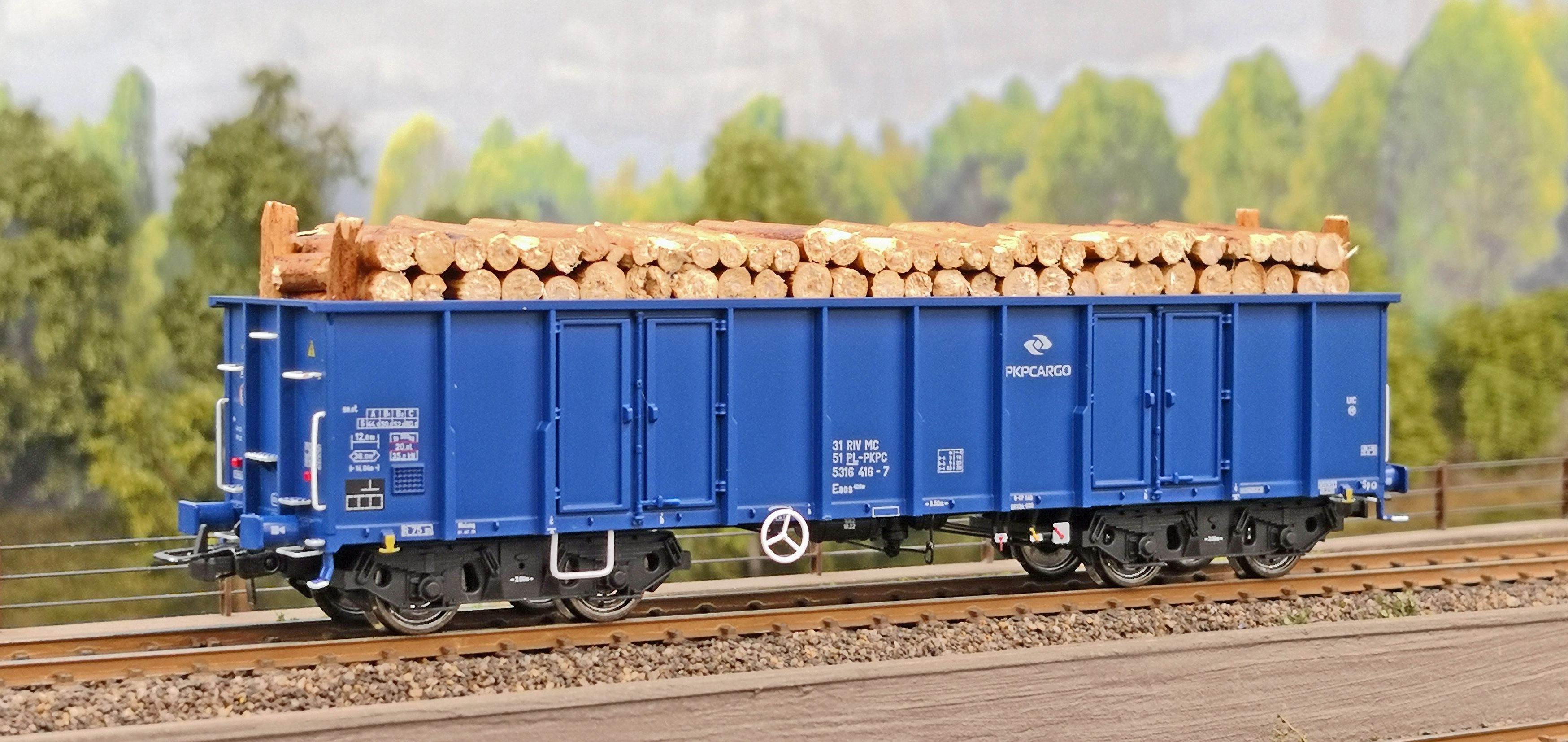 Schlesienmodelle 408050 PKP Cargo off. Güterwagen Set 3-tlg Ep.6