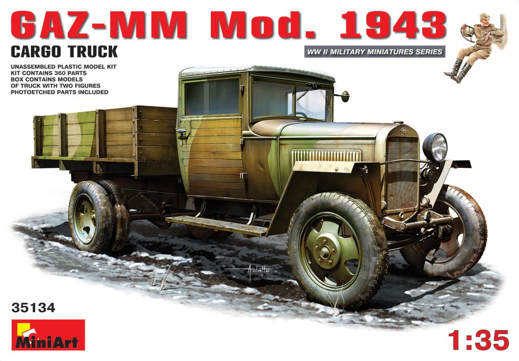 35134 GAZ- MM Mod. 1934 Cargo Truck