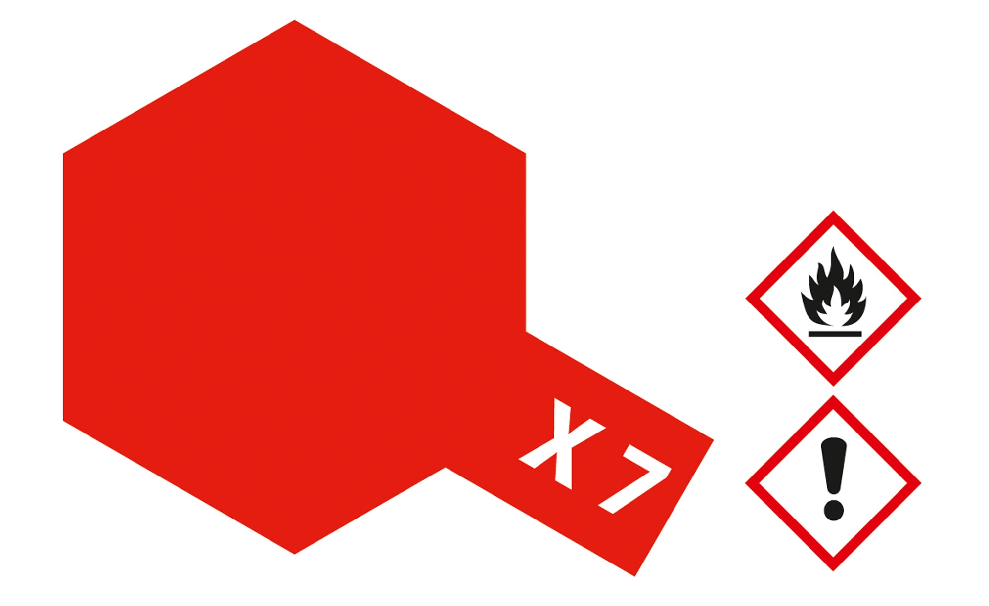 81007 X07 - Rot glänzend 23 ml