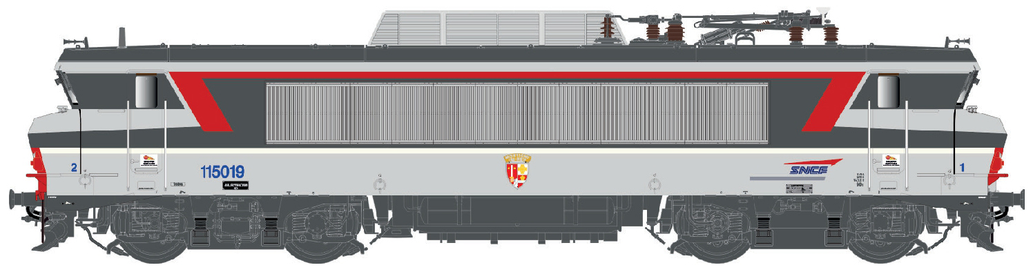 10979S SNCF E-Lok BB 15019 Corail Ep.4/5 AC