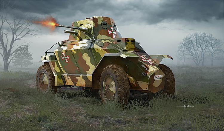 83866 Panzerwagen 39M CSABA