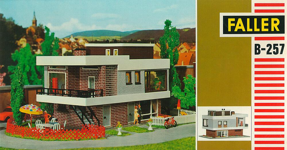 109257 Modernes Haus mit Flachdach