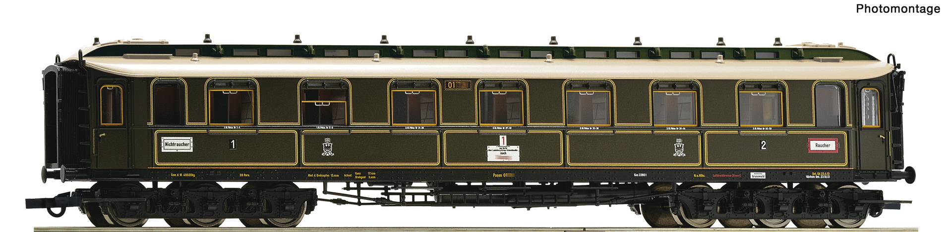 6200237 KPEV Schnellzugwagen AB6ü 1./2.Kl. Ep.1