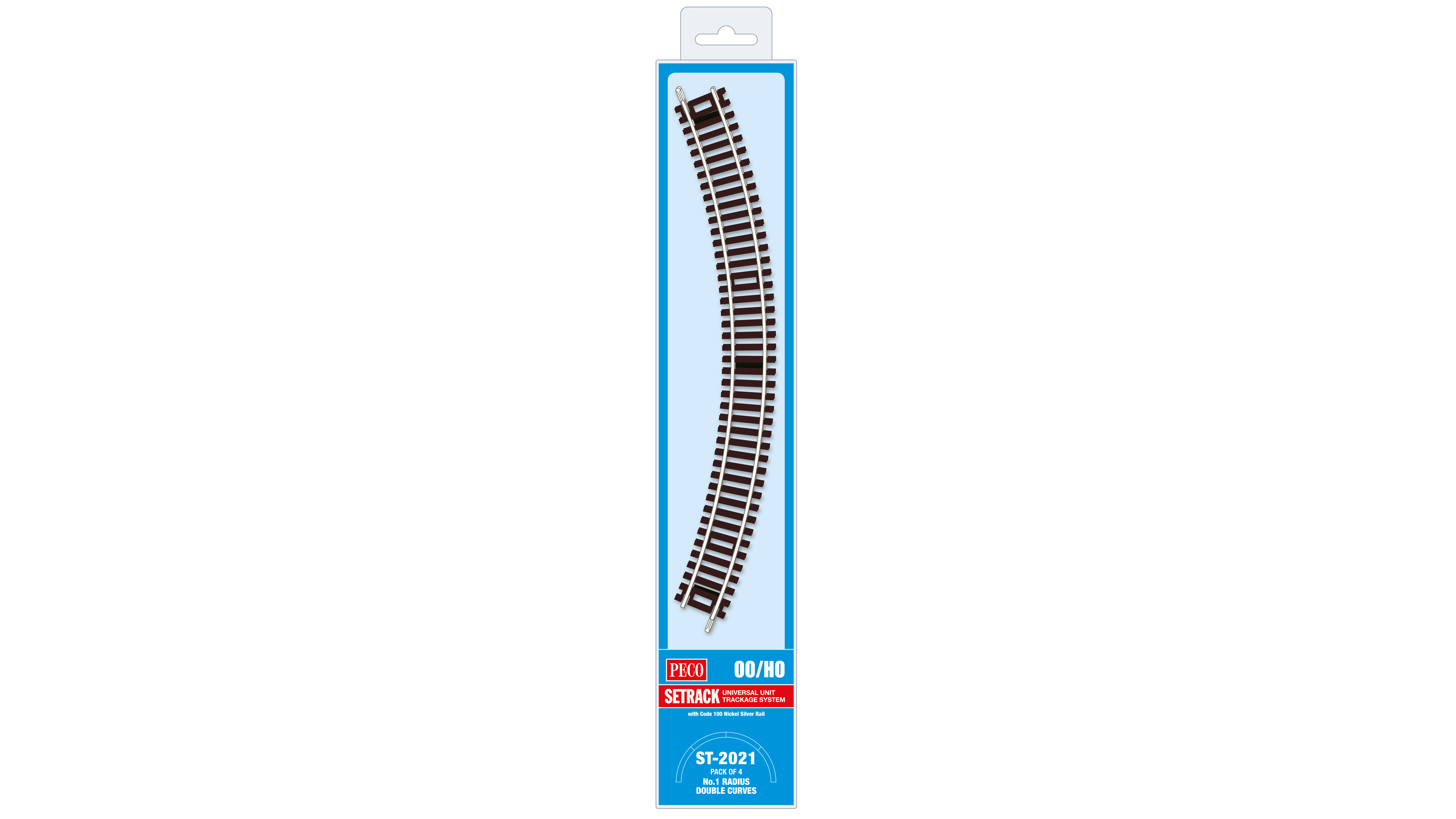 ST2021 Doppelkurve, 1. Radius (Packung mit 4 St