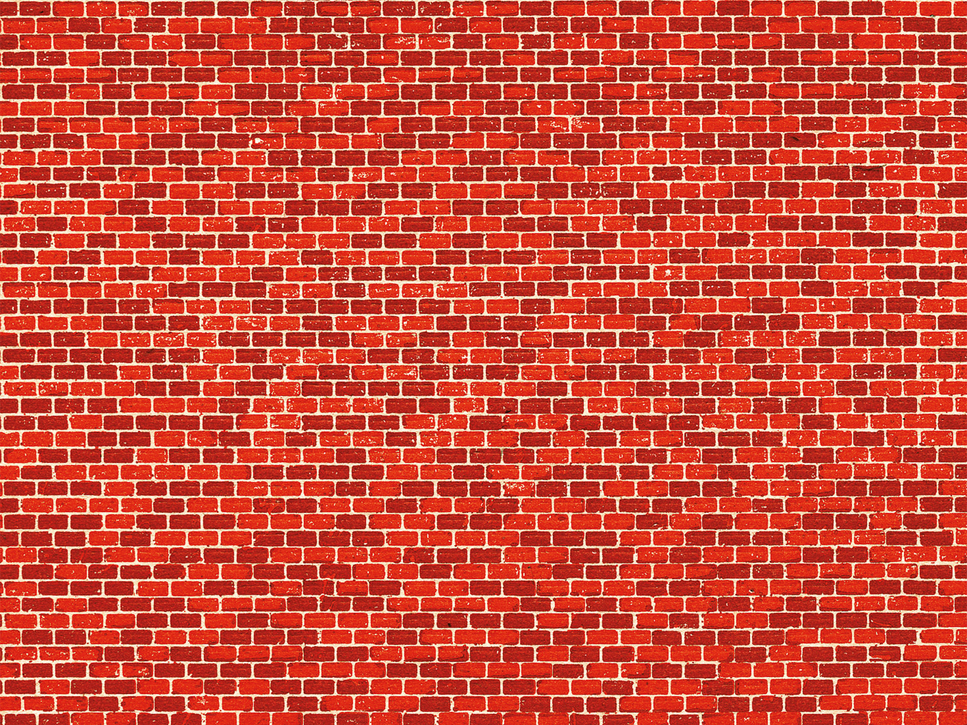 50504 Dekorpappe Ziegelmauer rot lose