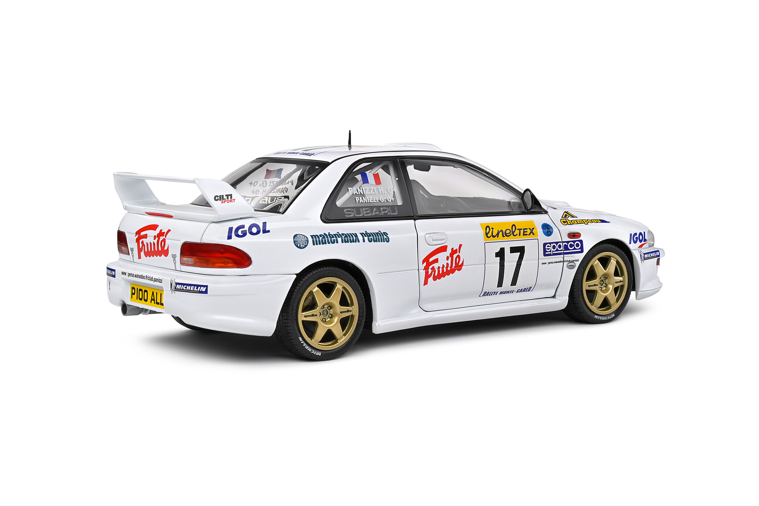 Solido S1807407 Subaru Impreza 22B Rally Monte Carlo '99