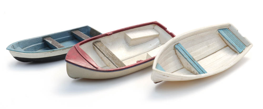 Artitec 387.615 Ruderboote aus Polyester (3x)