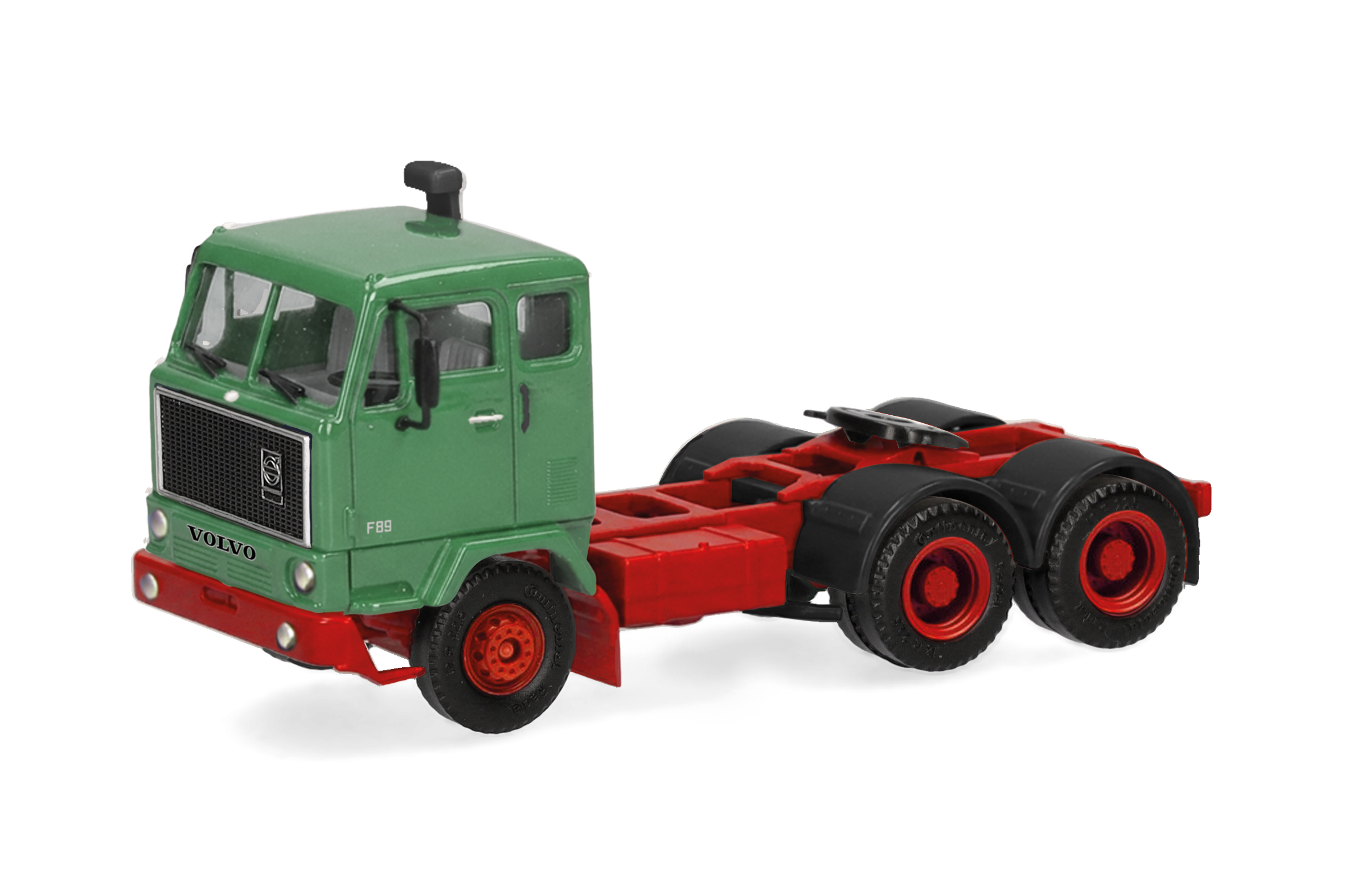 321594-002 Volvo F89 SZM (2a) resedagrün / rot