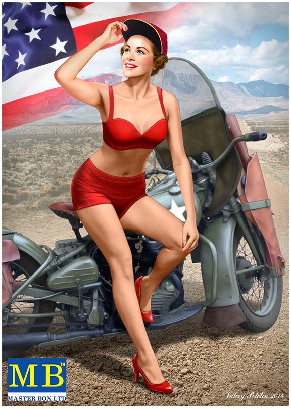 MB24001 Pin-up series, Kit No. 1 Marylin