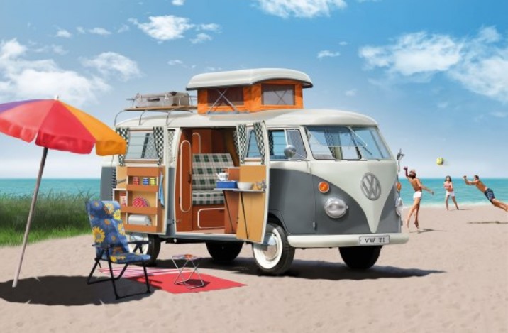 Revell 07674 VW T1/2b Camper