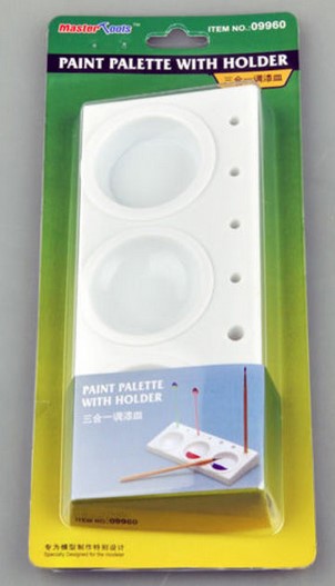 09960 Paint palette with holder