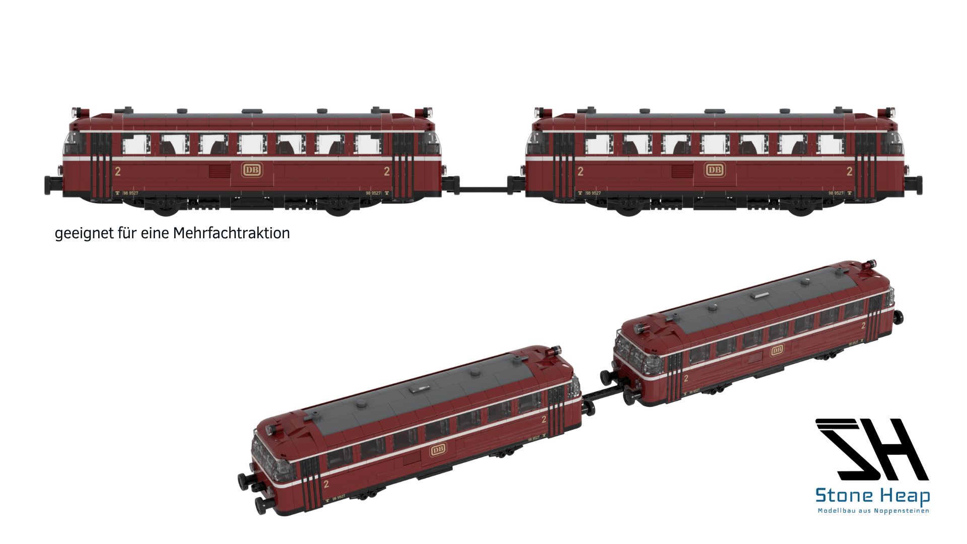STONE HEAP SH-3027 DB Schienenbus VT 95
