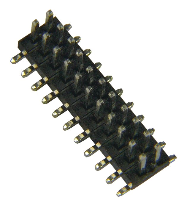 PLUX22 22-pol PluX SMD Stiftleiste