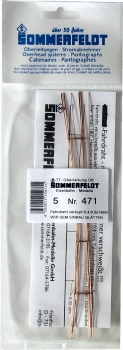 Sommerfeldt 471 DB Fahrdraht verkupfert 0,5 x 160 mm of