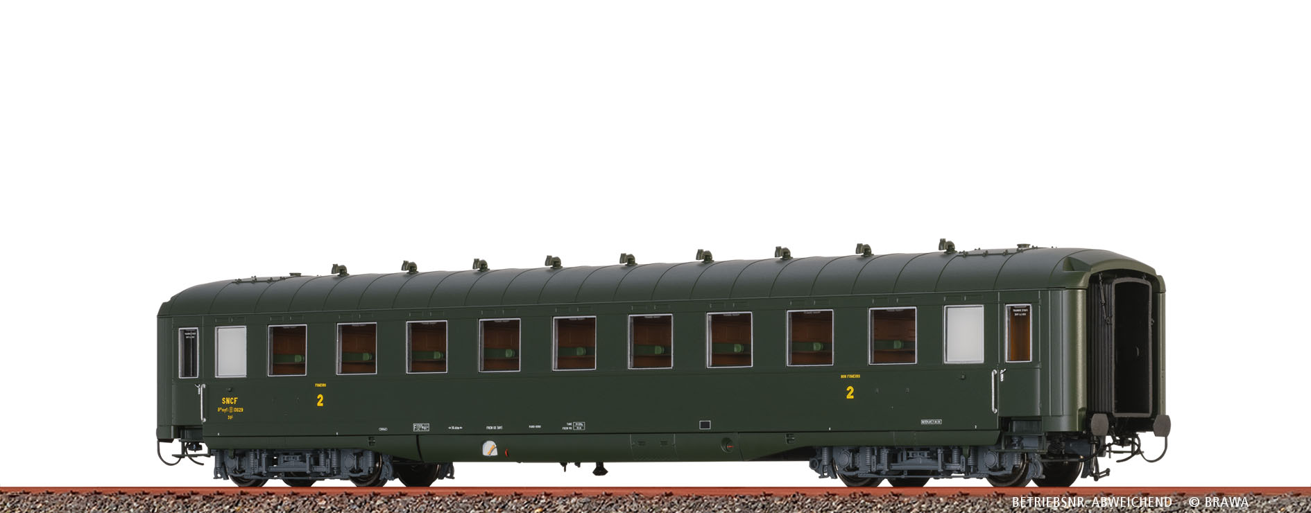 51121 SNCF Schürzenwagen 2.Kl. B10myfi Ep.3