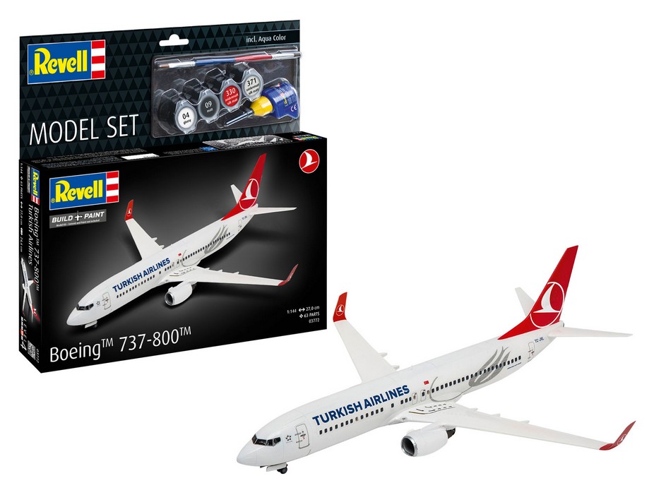63772 Model Set: Boeing 737-800 "Turkish Air