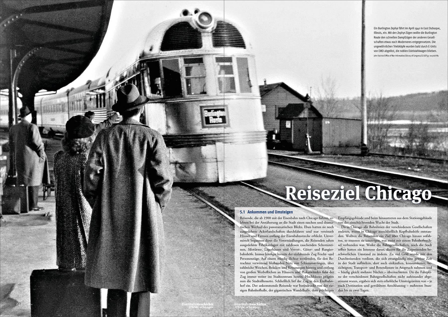DGEG 59435 Eisenbahn Geschichte SPEZIAL Chicago