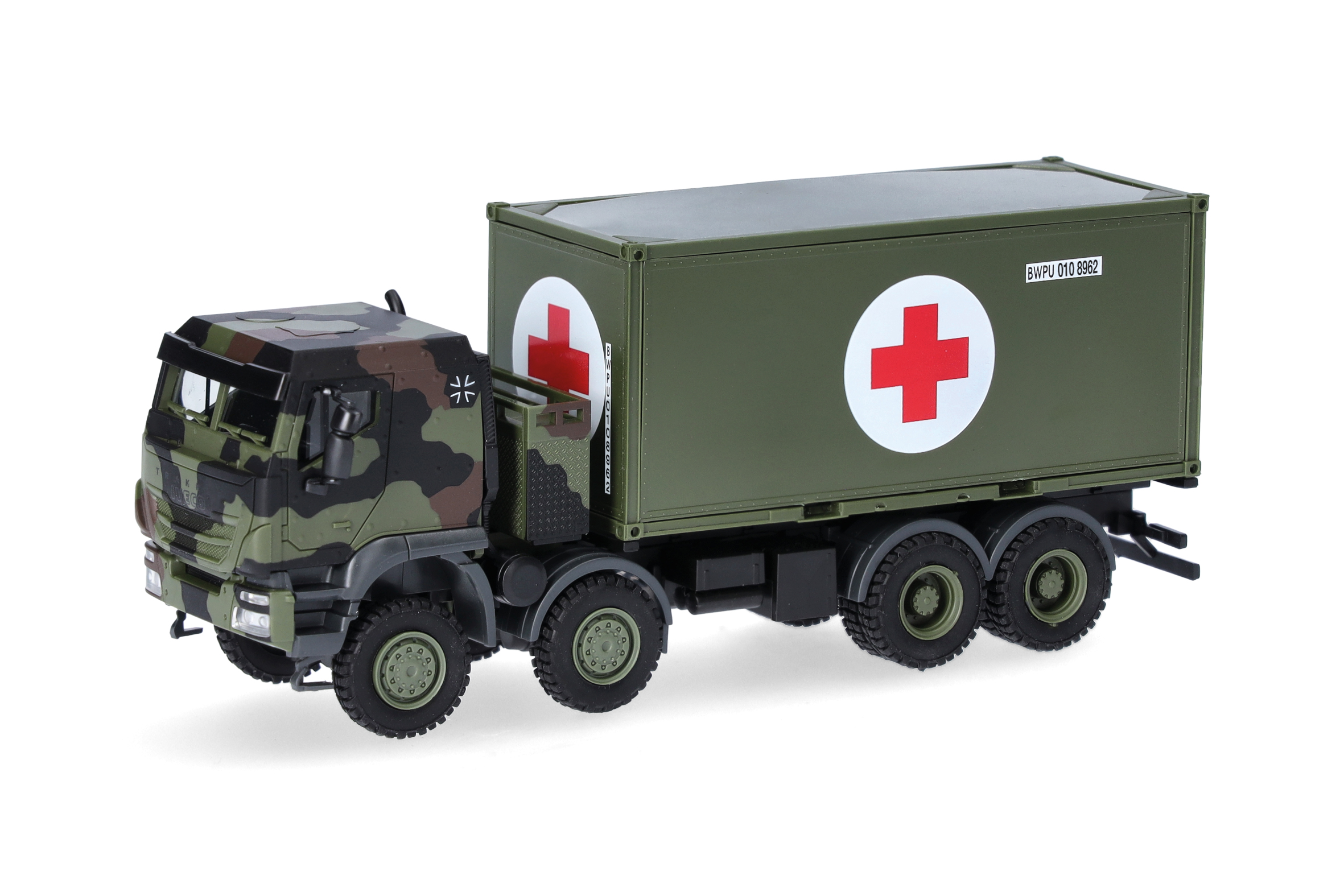 747219-002 Iveco Trakker 8x8 LKW mit 20ft. C-LKW BW