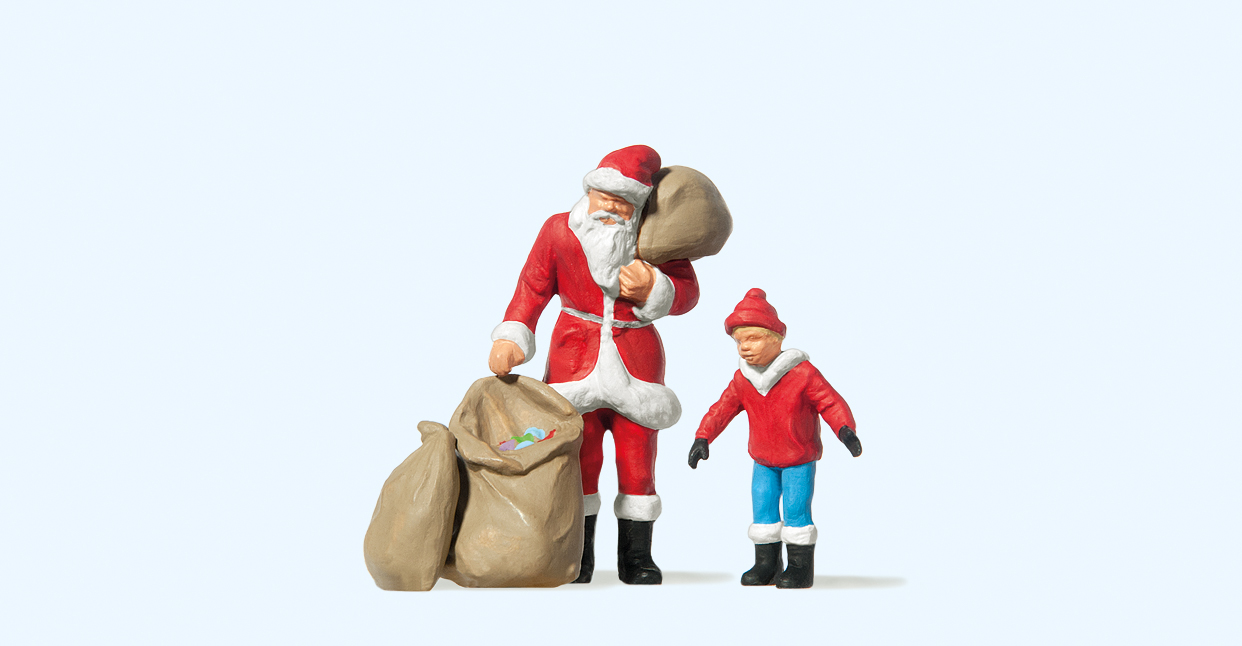 Preiser 65335 Weihnachtsmann, Kind