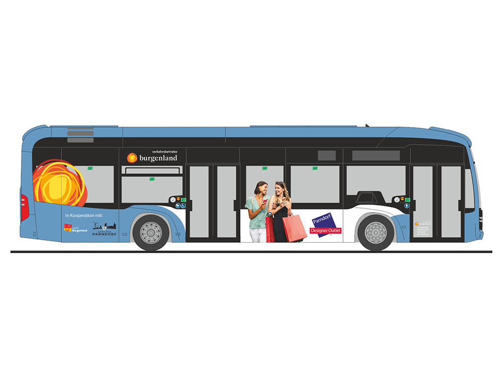 75585 MB eCitaro Verkehrsbetriebe Burgenland