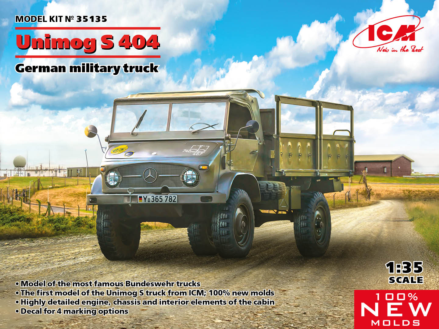 ICM 35135 Unimog S 404
