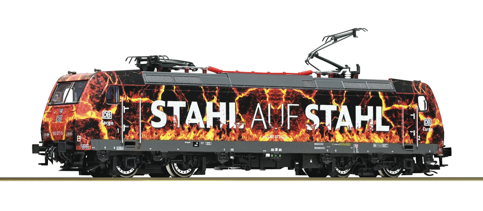 7590019 DBAG E-Lok 185 077-5 "Stahl"  Ep.6