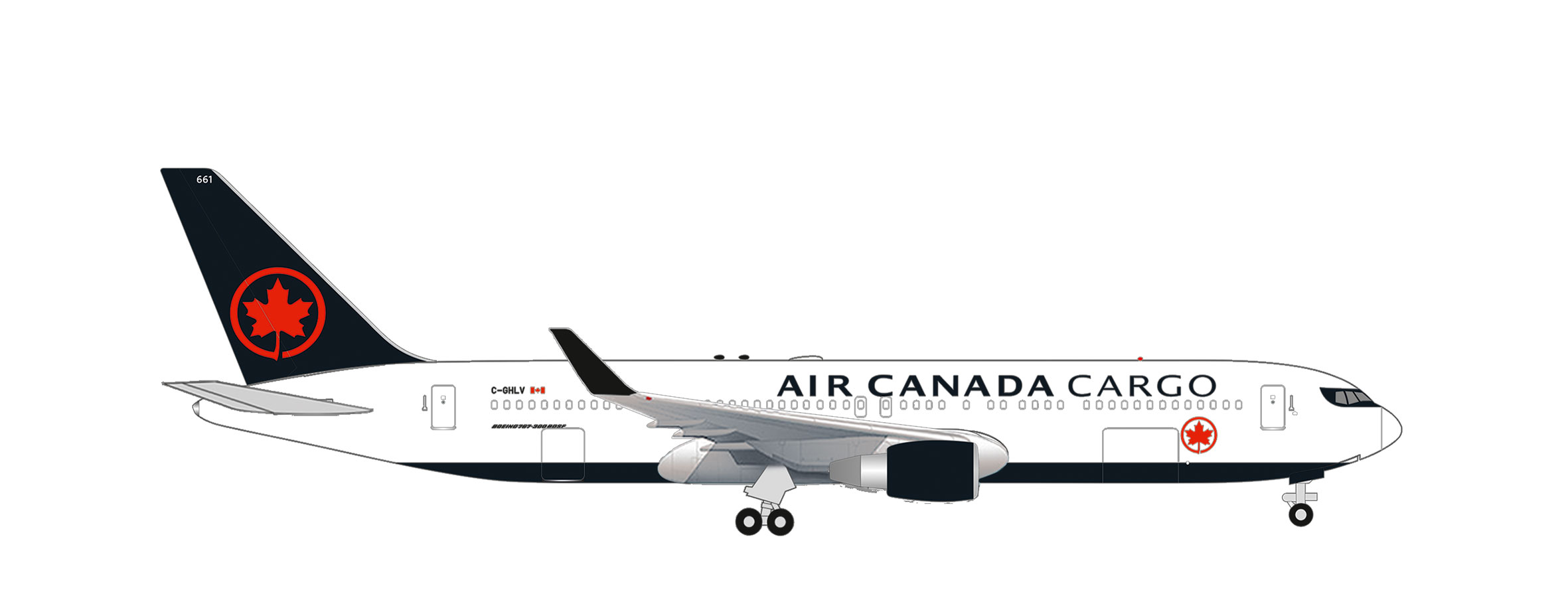 539210 Boeing 767-300F Air Canada Cargo