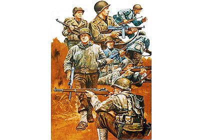 35048 US-Infantry 8Figuren