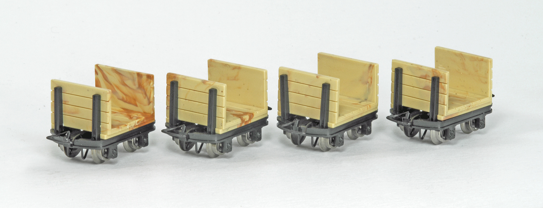 Minitrains 3004 4 Stirnbordloren ohne Bremse