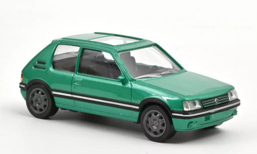 430200-2 JetCar: Peugeot 205 GTI türkis (1986)