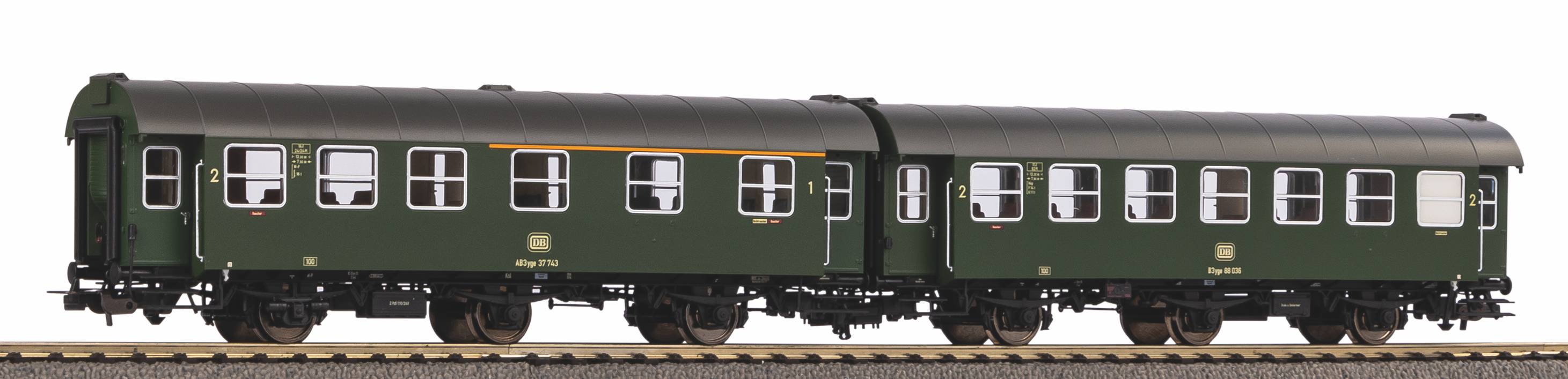 58265 DB Umbauwagen Set 2-tlg. 1/2.+2.Kl. Ep.4