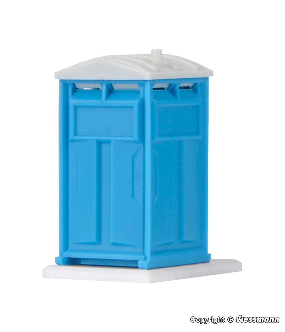 1545 H0 Baustellen-Toilette, bew.
