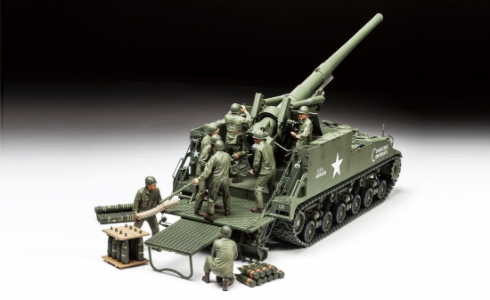 Tamiya 35351 US M40 155mm Haubitze (8)