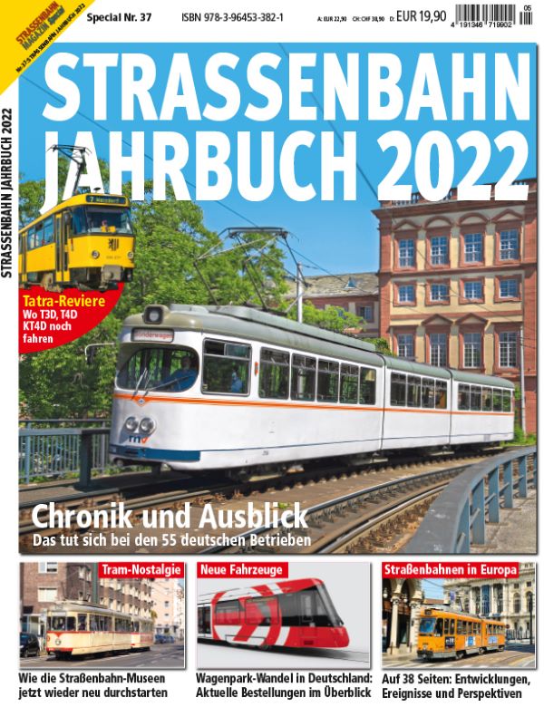 53382 Straßenbahn Jahrbuch 2022