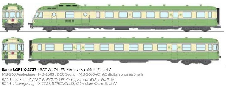 MB-260SAC SNCF Triebzug RGP1 X2737 Ep.3/4 AC