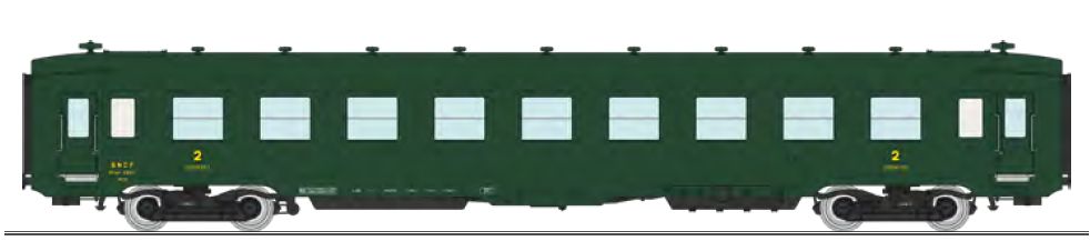 VB-400 SNCF Liegwagen B9c9 2.Kl. Ep.3b