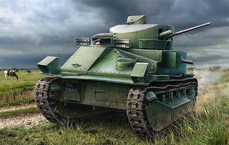 83880 Vickers Panzer Medium Tank MK II