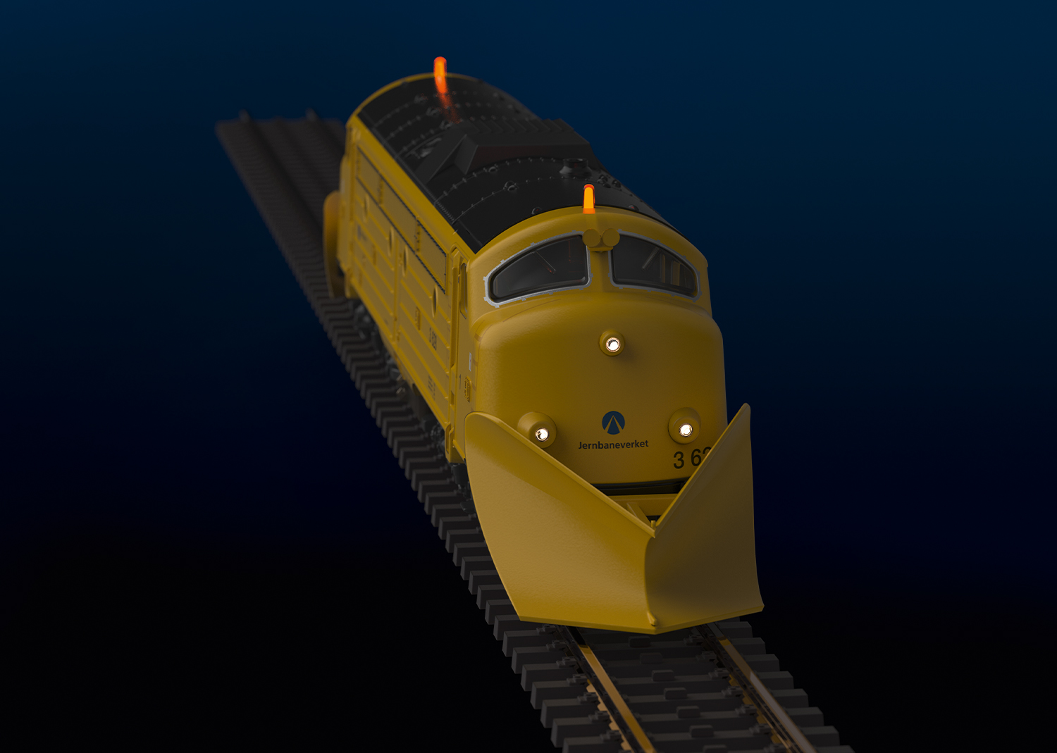Märklin 88362 JBV Schneepflug-NOHAB Di3 628 Ep.5