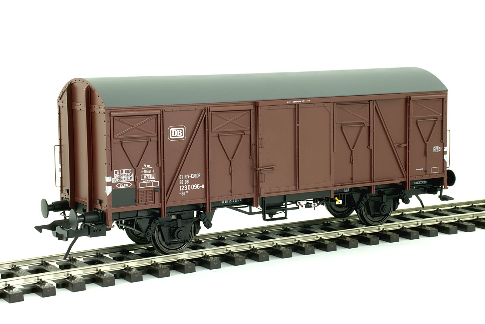 42248-02 DB gedeckter Güterwagen Gs 411 Ep.4