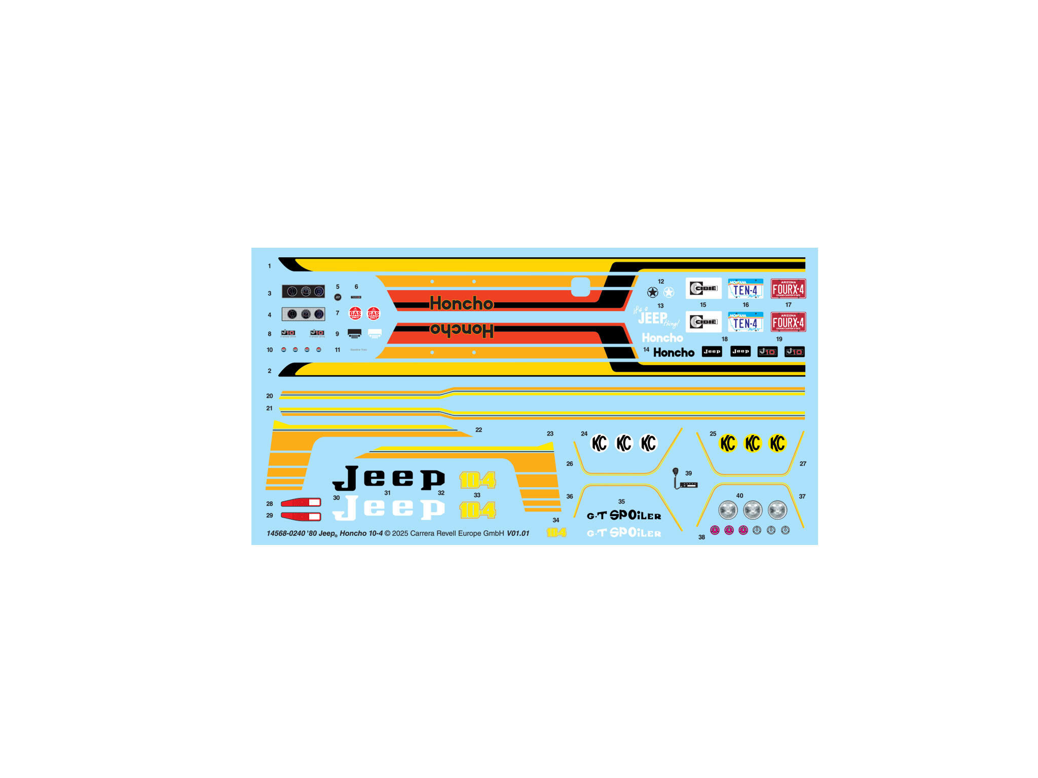 Revell 14568 Jeep J-10 pickup with camper