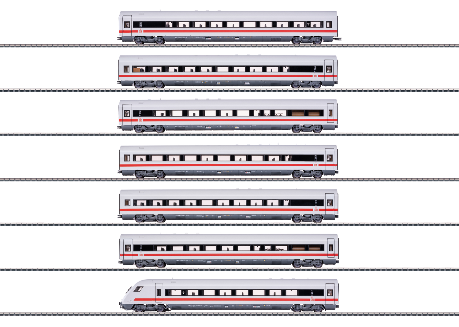 42930 DBAG Metropoli. Wagen-Set ICE 7tlg. Ep.6