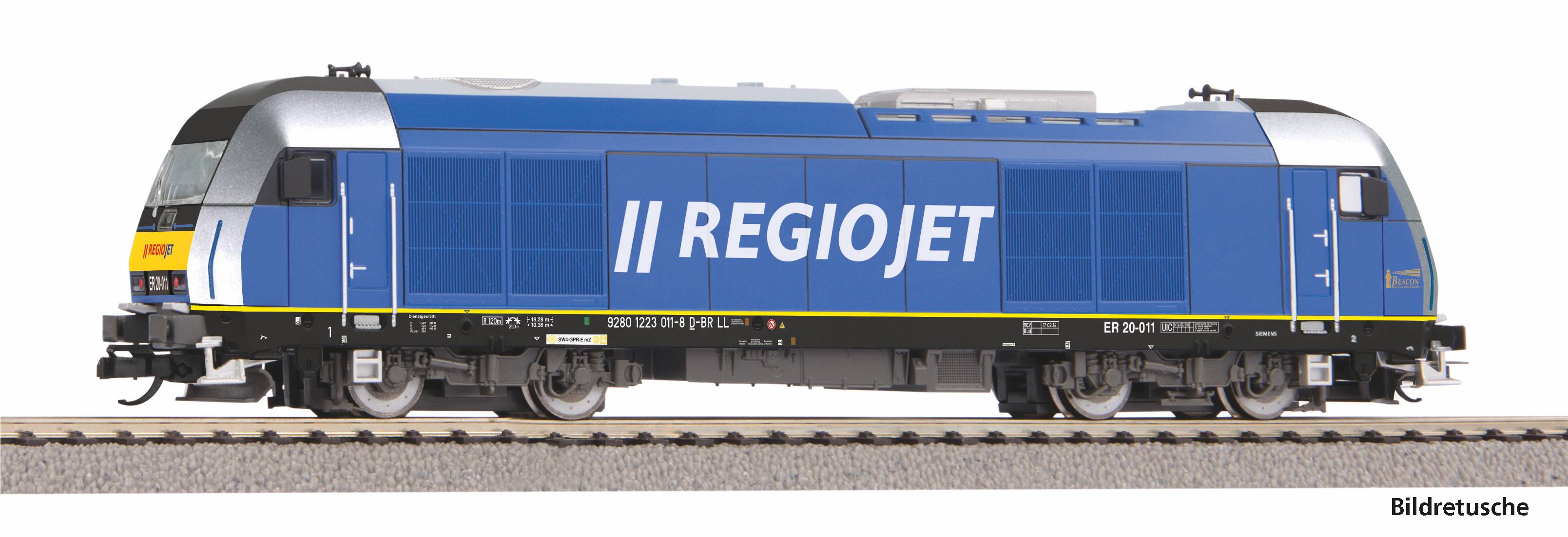 47576 Regiojet Diesellok BR 223 Ep.6