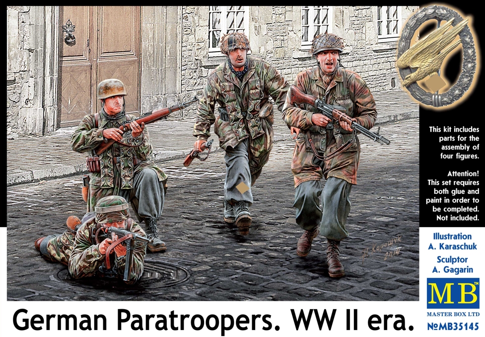 MB35145 German Paratroopers WW II era