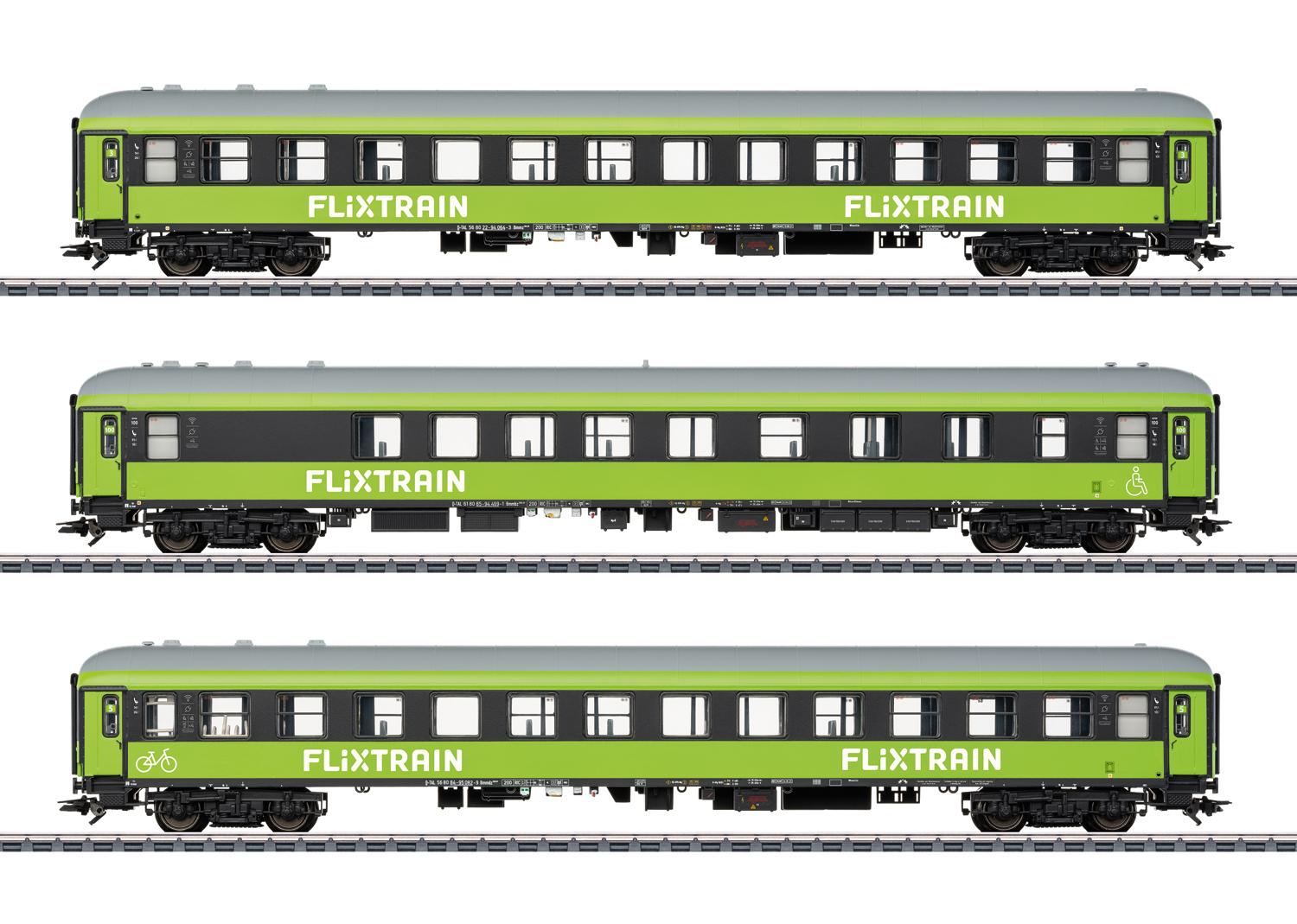 42957 FLX Schnellzugwagen-Set 3-tlg. EP.6